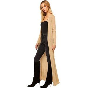 NWT Misa Los Angeles Amberly Duster in Gold Size (S)